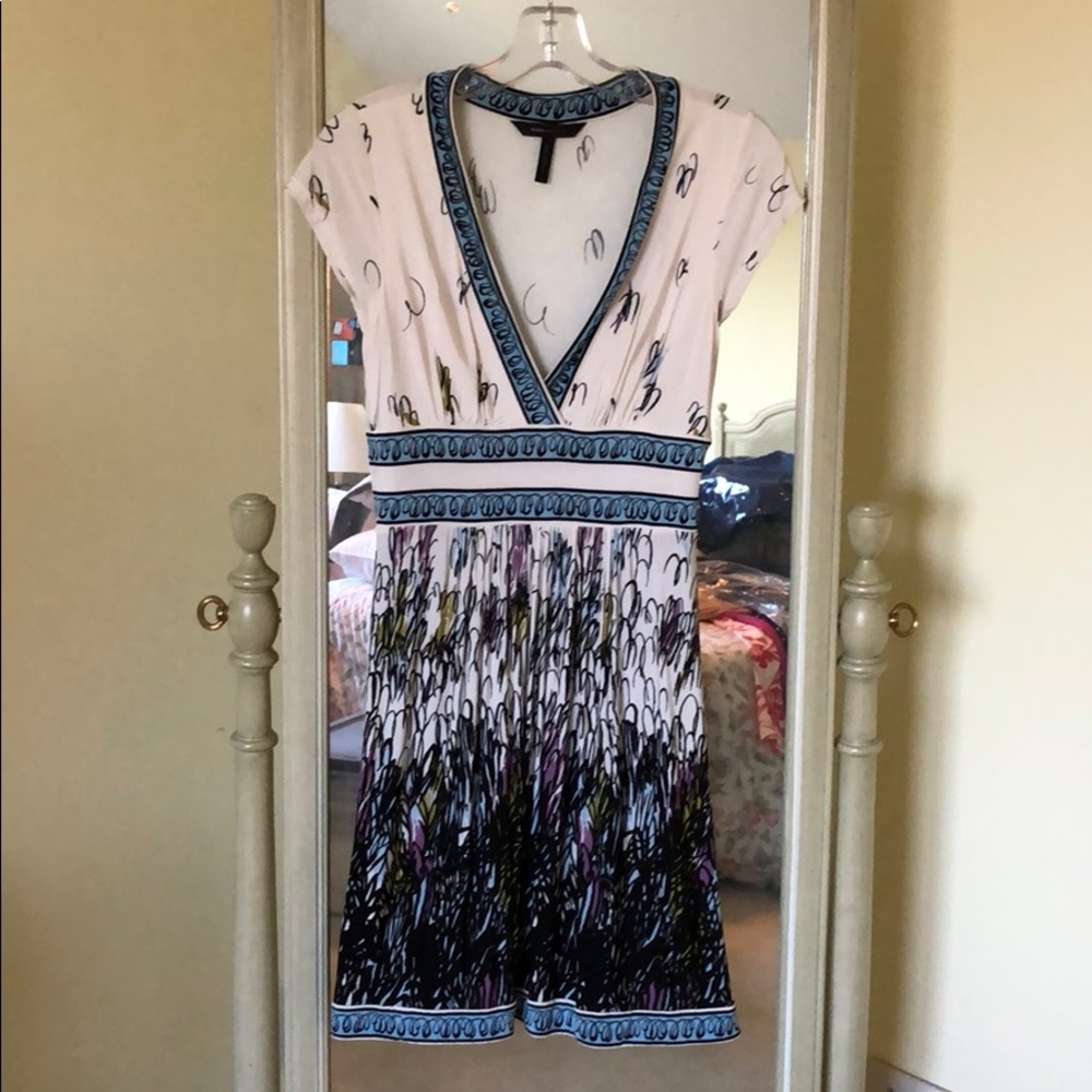 BCBG Maxazria V-Neck Dress